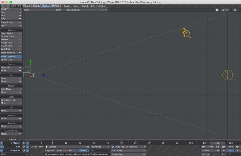 三维动画制作软件 NewTek LightWave 3D Mac 2020.0.0 一键免费安装版