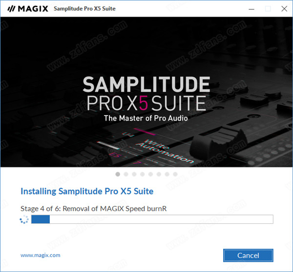 Samplitude X5破解版下载 MAGIX Samplitude Pro X5 Suite v16.2.0.412 多语完美免费版(附安装教程) x64