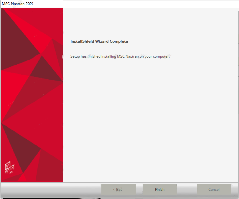 msc nastran 2020免费下载 有限元分析软件 MSC Nastran 2020 x64 官方正式免费版(附安装教程)
