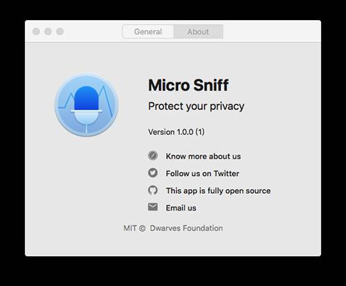 Micro Sniff mac版下载 Micro Sniff(麦克风监控软件) for Mac v1.0.0 苹果电脑版