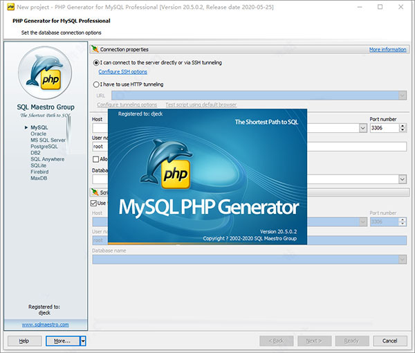 php generator for mysql下载 PHP Generator for MySQL(php代码生成器) v20.5.0.2 安装免费版