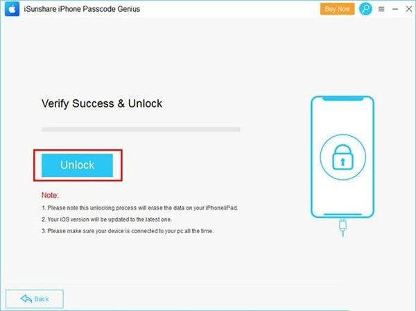 苹果解锁软件下载 iSunshare iPhone Passcode Genius(苹果解锁工具) V3.1.1 官方版