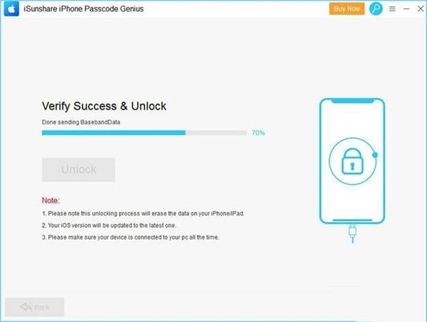 苹果解锁软件下载 iSunshare iPhone Passcode Genius(苹果解锁工具) V3.1.1 官方版