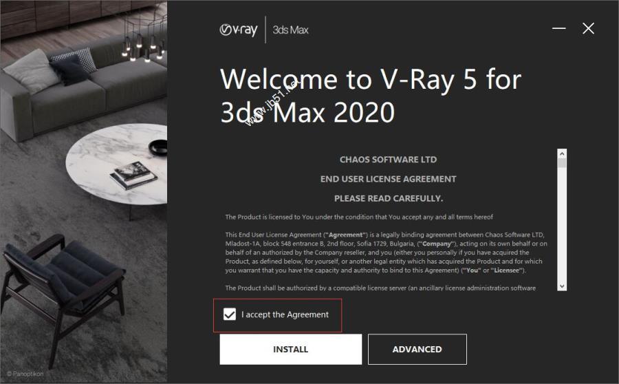 VRay5中文版下载 渲染器VRay 5.20.01 for 3ds max 2020 完整汉化版(附汉化包和安装教程) 64位