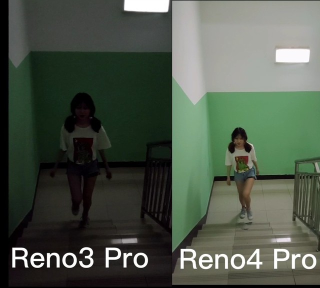 月光夜景视频算法优势几何?Reno4视频对比Reno3