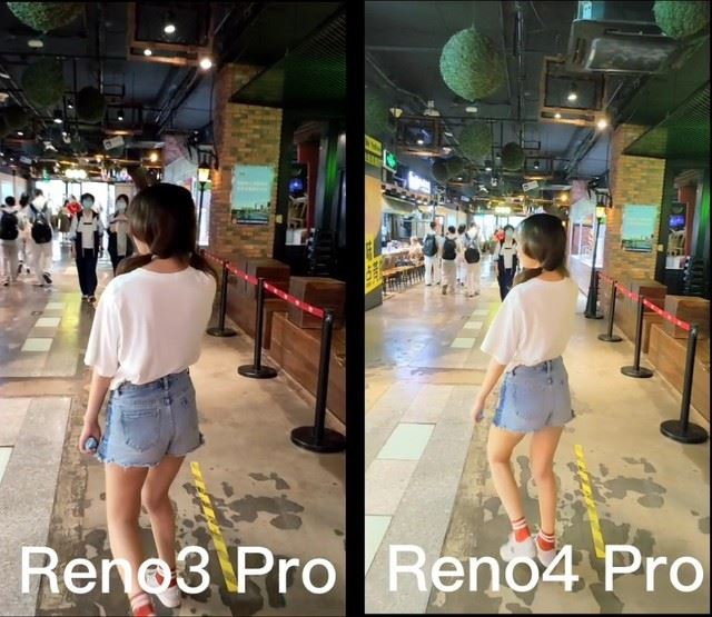 月光夜景视频算法优势几何?Reno4视频对比Reno3