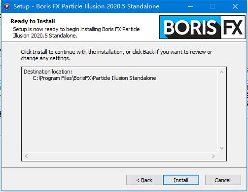 BorisFX粒子插件下载 幻影粒子软件Boris Particle Illusion 2021.5a Standalone 14.5.2 安装独立版 64位