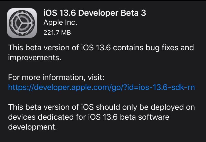 iOS13.6Beta3怎么升级 iOS13.6Beta3更新内容及升级方法