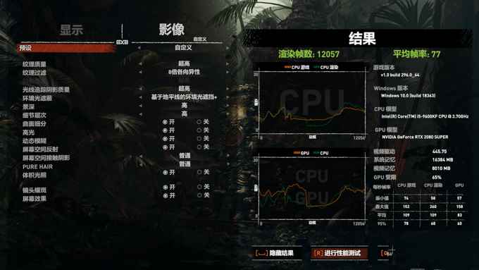 升级CPU还是显卡重要？IA双平台实测对比，谁才是2080S最佳拍档