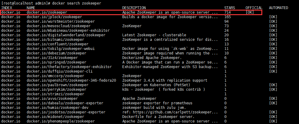 Docker下安装zookeeper(单机和集群)”