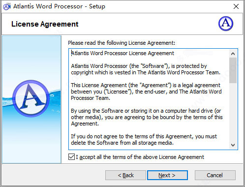 文字处理软件下载 Atlantis Word Processor(文字处理) v4.3.0 英文免费安装版