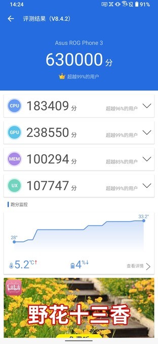 ROG游戏手机3评测:270Hz采样率打造游戏手机标杆 