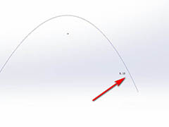 solidworks怎么画抛物线? sw抛物线的画法