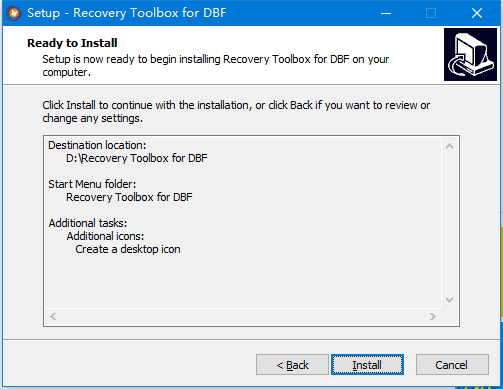 Recovery Toolbox for DBF(DBF修复工具)