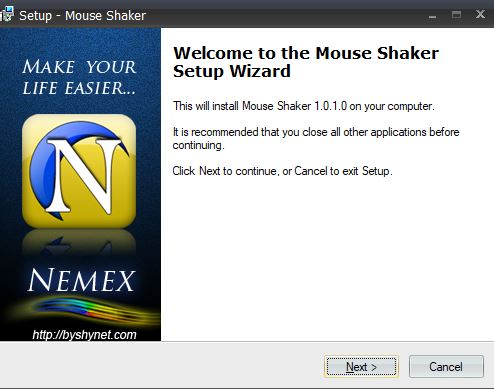 Mouse Shaker