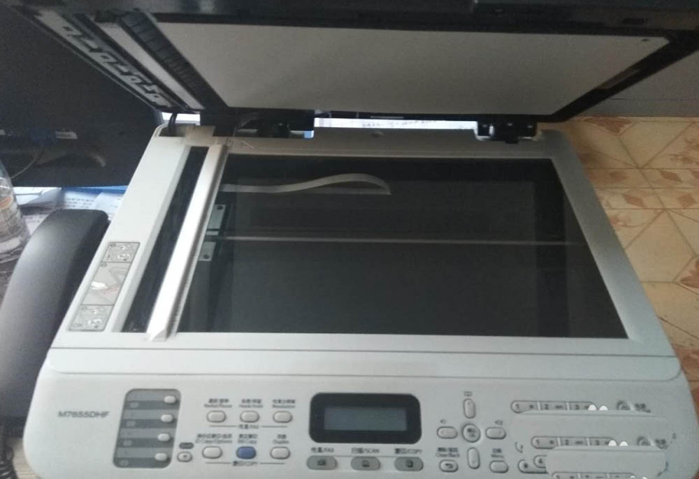 联想M7655DHF打印机怎么扫描文件?”