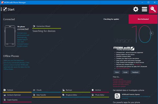 手机数据管理工具下载 MOBILedit Phone Manager(手机数据管理软件) v10.3.0.27313 免费安装版