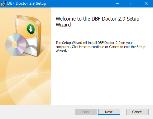 DBF文件修复工具下载 DBF Doctor(DBF文件修复软件) v2.9 官方版