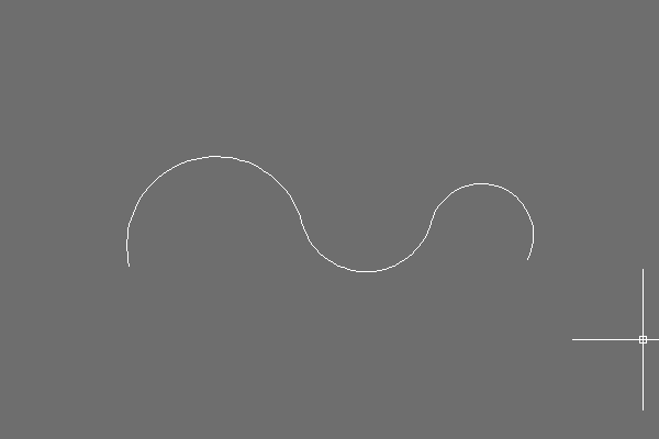 cad2017多段线怎么画波浪线? cad曲线的画法