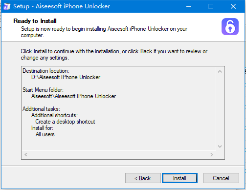 苹果设备解锁工具下载 Aiseesoft iPhone Unlocker(苹果设备解锁软件) v1.0.22 免费安装版