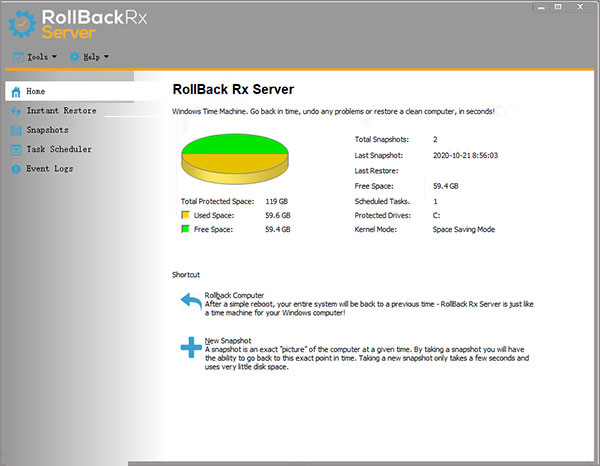 RollBack Rx Server破解版