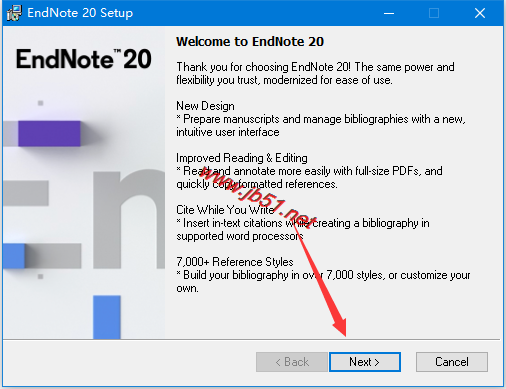 EndNote 20破解版安装教程