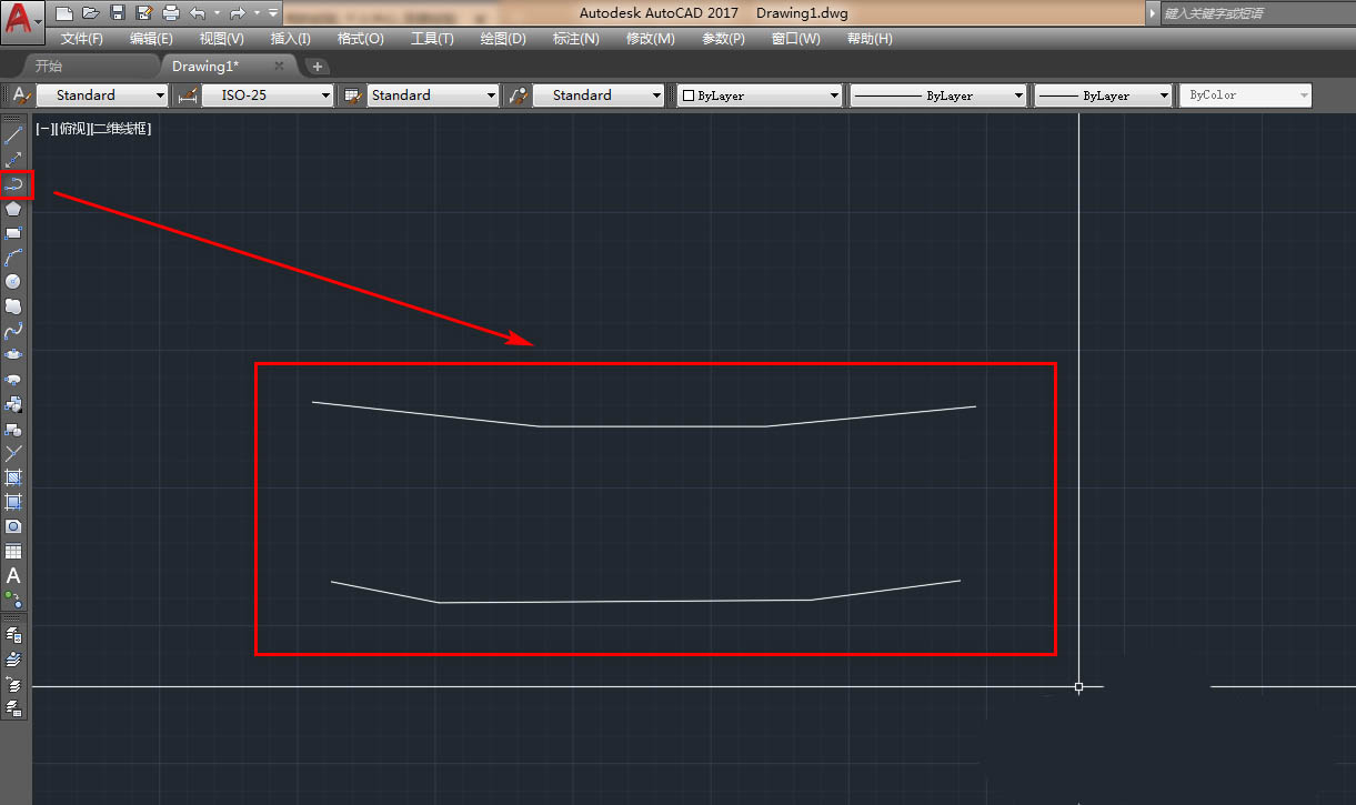 CAD怎么画堤坝式固定码头图块平面图?