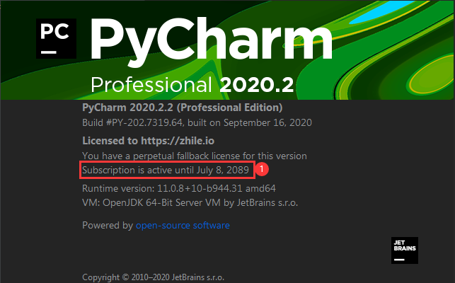 pycharm激活码2020最新分享适用pycharm2020最新版亲测可用