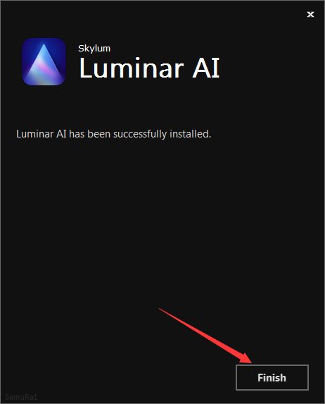 Luminar AI破解版安装教程