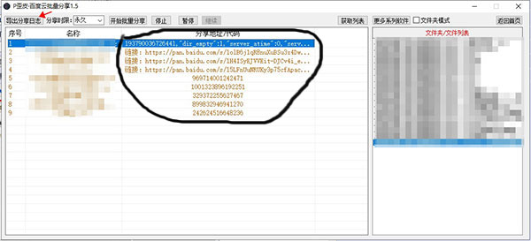 百度云批量分享软件下载 P歪皮百度云批量分享工具 v1.5 免费绿色版