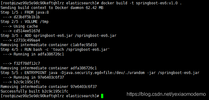 Docker运行springboot项目的实现”