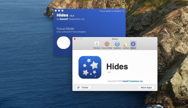 Hides for Mac下载 应用程序隐藏工具 Hides for Mac v5.9.0 一键安装破解版