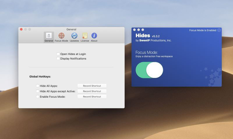 Hides for Mac下载 应用程序隐藏工具 Hides for Mac v5.9.0 一键安装破解版