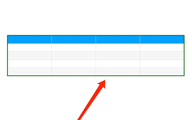 Pages表格怎么修改边框线宽及颜色?