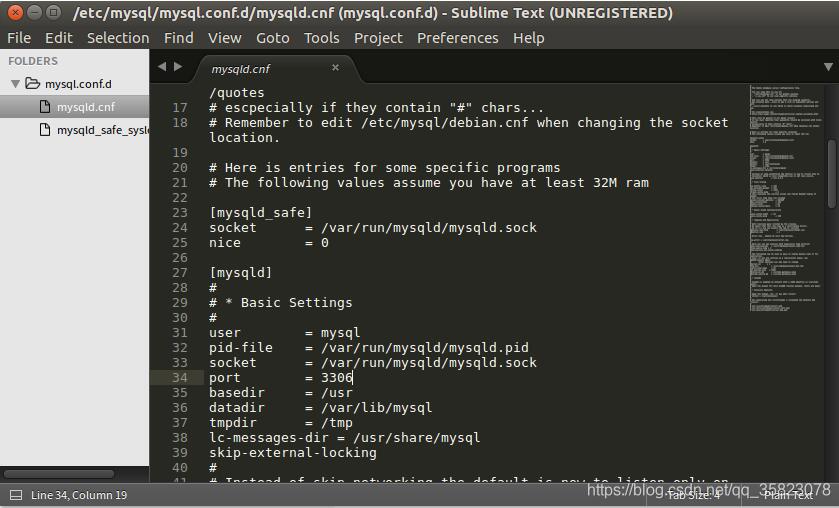 解决Linux安装mysql 在/etc下没有my.cnf的问题”