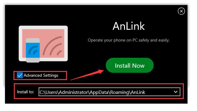 电脑操控手机软件下载 Anlink(电脑操控手机软件) v3.10 免费安装版 下载--六神源码网