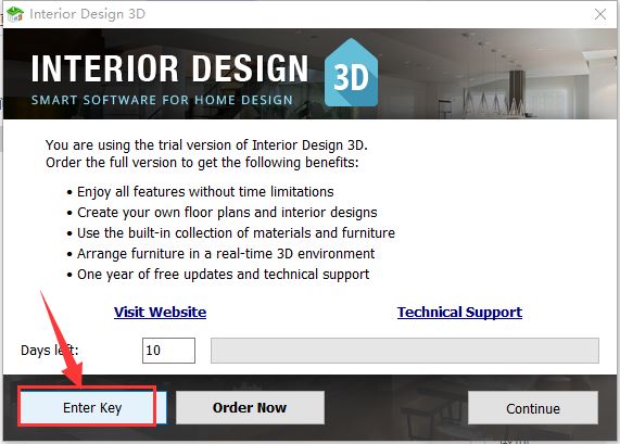 AMS Software Interior Design 3D(3D室内设计软件) v3.25 安装破解版 附安装教程