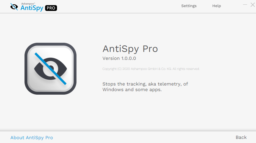 电脑隐私清除软件 隐私保护工具Ashampoo AntiSpy Pro v1.0.5 专业破解安装版