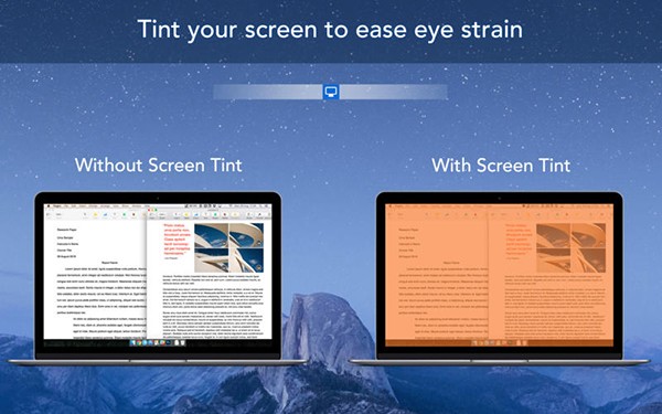 Screen Tint Mac版下载 Screen Tint for Mac (调整屏幕色调保护视力) V1.0.4 苹果电脑版