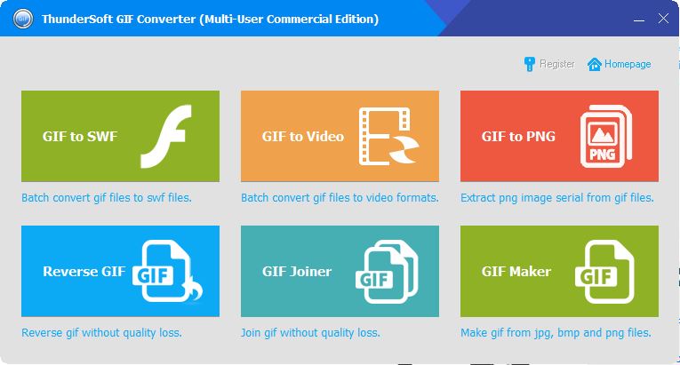 GIF转换器下载 ThunderSoft GIF Converter(gif转换器合集) v5.4 官方安装注册版 下载-