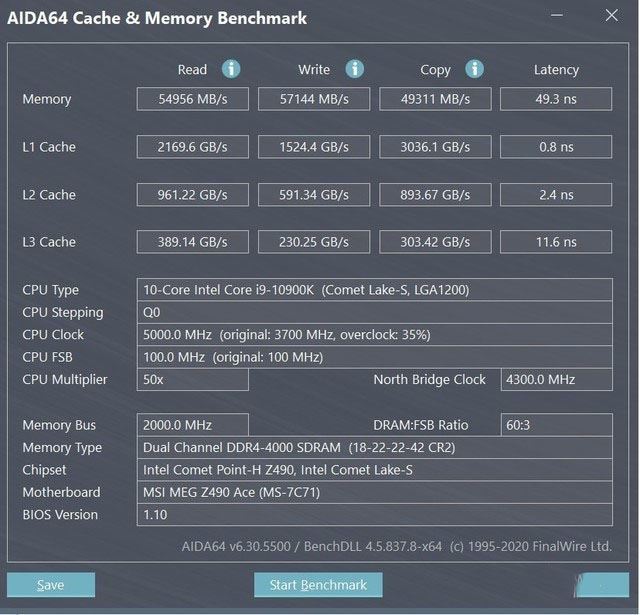 影驰 HOF PRO RGB DDR4 4000MHz 内存评测 