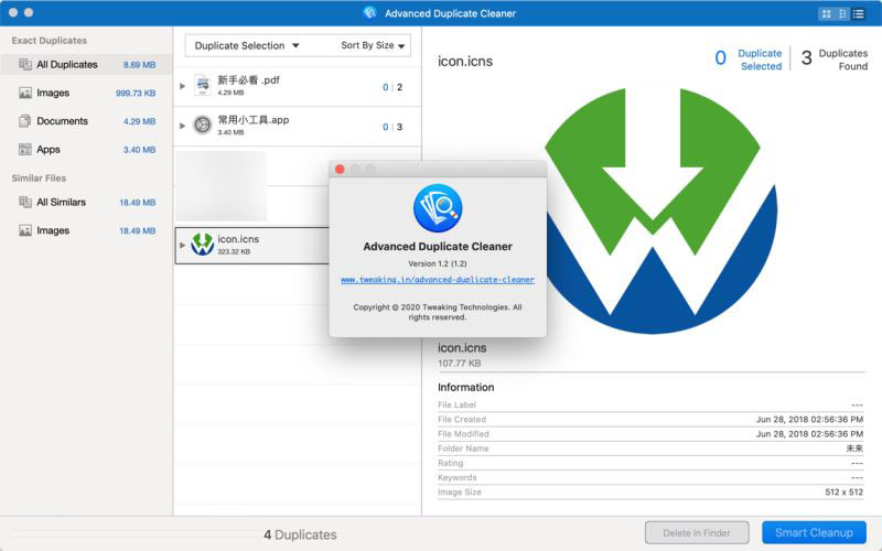 重复文件查找工具下载 重复文件查找删除软件 Advanced Duplicate Cleaner for Mac v1.6 一键直装破解版