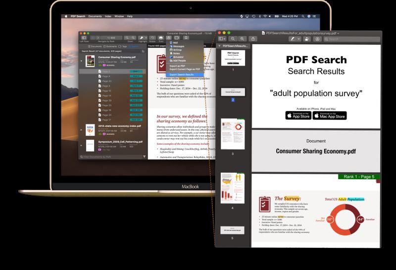 PDF Search Mac破解版下载 专业PDF文件搜索软件 PDF Search for Mac V13.0 最新免激活破解版