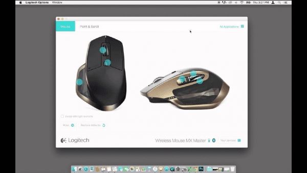 罗技鼠标增强软件Mac版下载 Logitech Options for Mac(罗技鼠标增强软件) V9.50.122 苹果电脑版