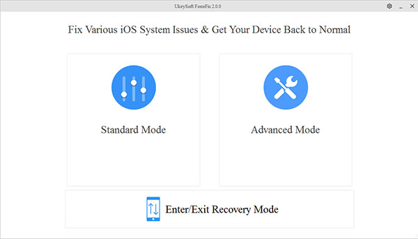 UkeySoft FoneFix破解版下载 UkeySoft FoneFix苹果手机系统修复软件 v2.0.0 破解安装版