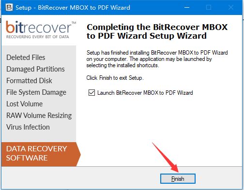 MBOX转换成PDF文档BitRecover MBOX to PDF Wizard v8.7 英文破解版 附激活码
