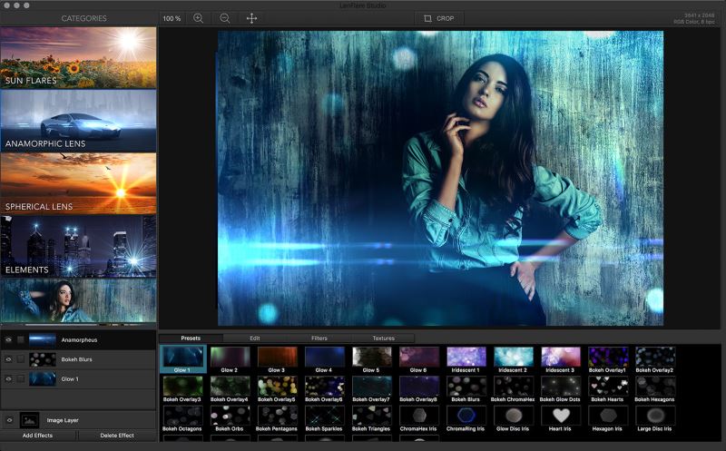 镜头光晕光斑特效软件免费版下载 摄影灯光特效软件Brainfever LensFlare Studio Mac v6.8 一键安装破解版