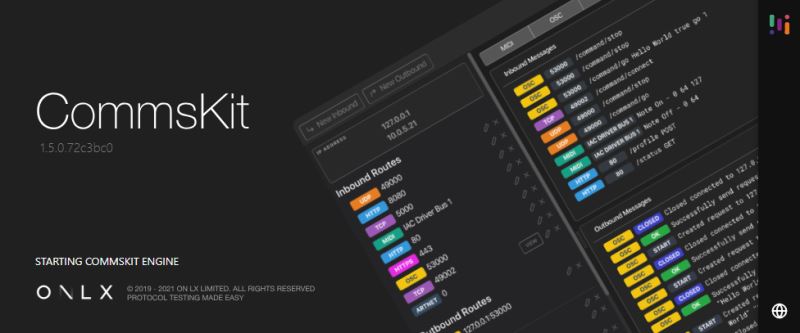CommsKit下载 CommsKit(协议测试软件) v1.5.0 免费安装版