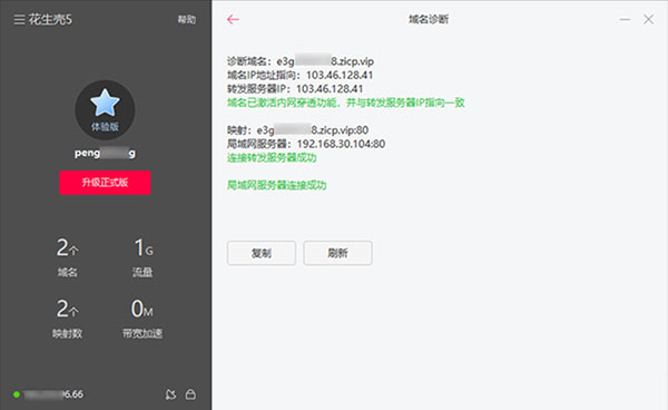 花生壳HskDDNS下载 花生壳HskDDNS 动态域名解析服务客户端尝鲜版 V3.9.2.15544 中文免费安装版