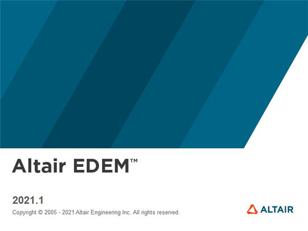Altair EDEM Professional 2021破解补丁